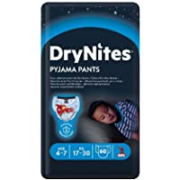 Los mejores  - DryNites - Pyjama Pants - Pañales para niños (4 - 7 años)- 3 paquetes x 10 unidades